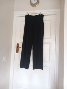 Hobbs Black fine Wool Trousers S14