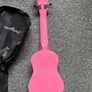 Martin Smith Pink Ukulele and Carry Bag Excellent Condition Image 3
