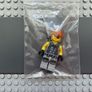 lego ninjago njo0380 Shark Army Thug minifigure - Tank Top, Large Knee Plates Image 3