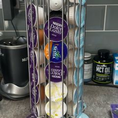 Coffee pods and stand