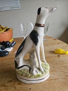 Greyhound ornament X 2