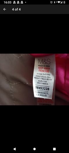 girls dress. Aged 4-5 yrs
