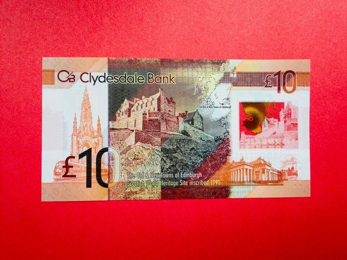 Scotland  10 Pounds  2017 Pick  229 UNCIRCULATED ) Commemorative Issue . Polymer / Plastic .