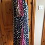 Ladies Annime blue and pink print A Line Dress size M includes postage Image 2