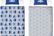 PlayStation Official Duvet Cover Layer Design | Reversible 2 Sided Bedding Duvet Cover, Pillow Case Included