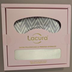 satin eyemask and pillowcase