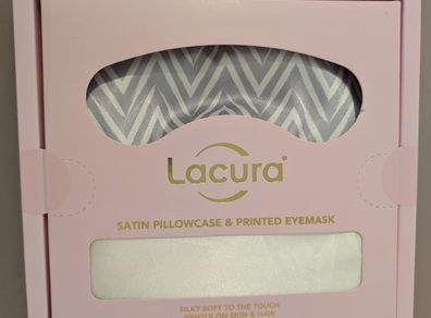 satin eyemask and pillowcase