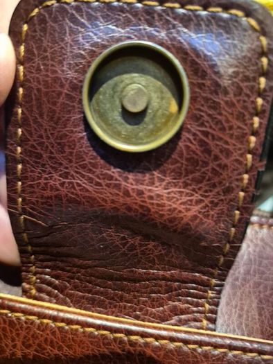 Vintage Texier Leather Bag Briefcase