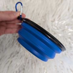 Pet travel bowl for food or water. New.