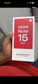 Redmi Note 15 pro 8/256GB Brand New Sealed 2 years Warranty RECEIPT