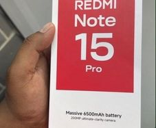 Redmi Note 15 pro 8/256GB Brand New Sealed 2 years Warranty RECEIPT