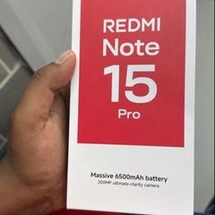 Redmi Note 15 pro 8/256GB Brand New Sealed 2 years Warranty RECEIPT