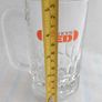 watneys red half pint tankard glass ,with crown stamp at back of glass 544 on stamp,buyer collects or pays postage thank you, see pictures for condition, good ,take as is, Image 10