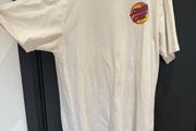 Santa cruz tshirt white