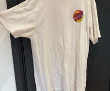 Santa cruz tshirt white