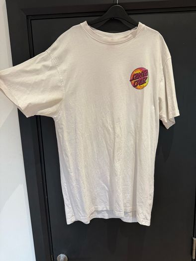Santa cruz tshirt white