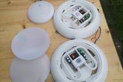 Camper lights with switches