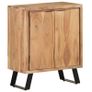 Sideboard 60x36x76 cm Solid Acacia Wood with Live Edges Image 10