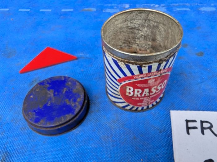 100 rivets in a Brasso Tin