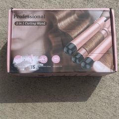 Hair curling wand