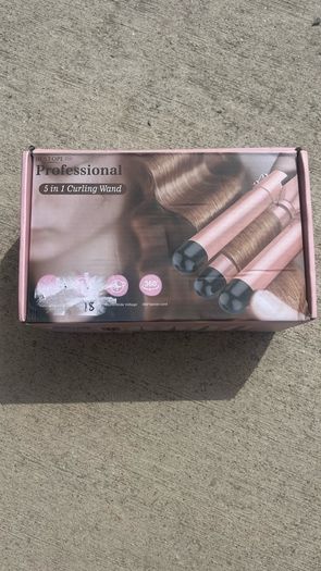 Hair curling wand
