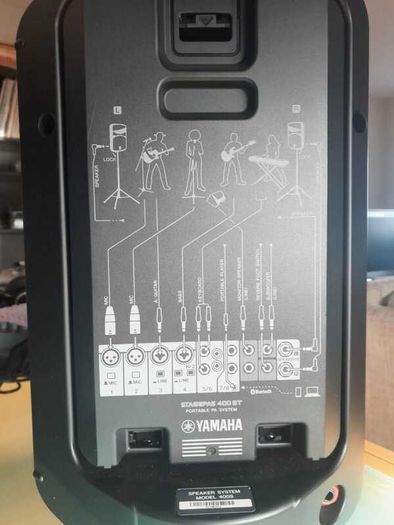 Yamaha Stagepas 400 BT Portable PA System
