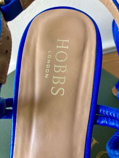 Hobbs blue Billie sandals uk 7/40