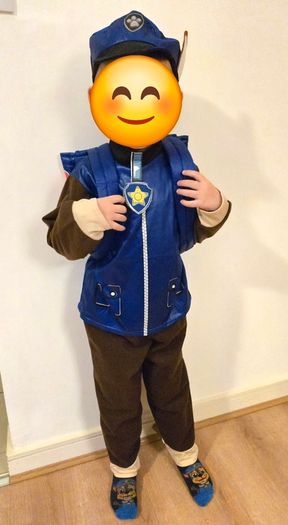 Paw Patrol Chase kids costumes 4-5 years