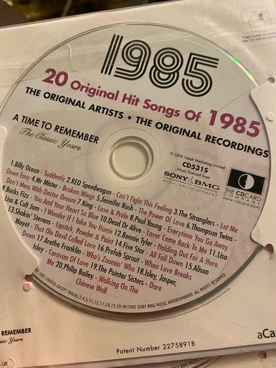 Birthday Cd 1985