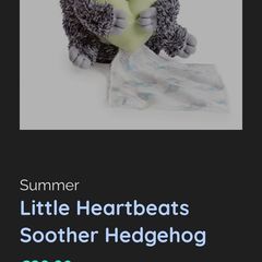Heartbeat soother toy