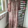 dress Bnwt indie + moi grey pattern long boho style dress T1 Image 7