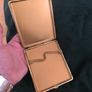 Golden Head, West German Leather Bound Cigarette Case Image 4