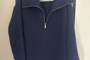 Women's Sweaty Betty Quarter Zip Top Navy