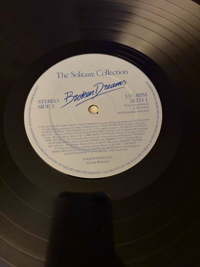Broken Dreams 28 Heartbreaking Love Songs 1984 Double Vinyl LP