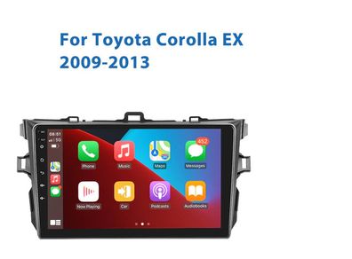 9" Android Car Stereo Radio for Toyota Corolla 2009-2013 Multimedia Player 2 Din Video GPS