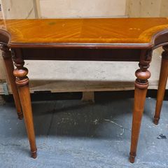 Vintage Wooden Console Table / Side Table with Carved Details