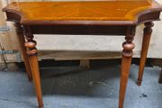 Vintage Wooden Console Table / Side Table with Carved Details