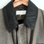 Zara Jacket with leather collar Image 3