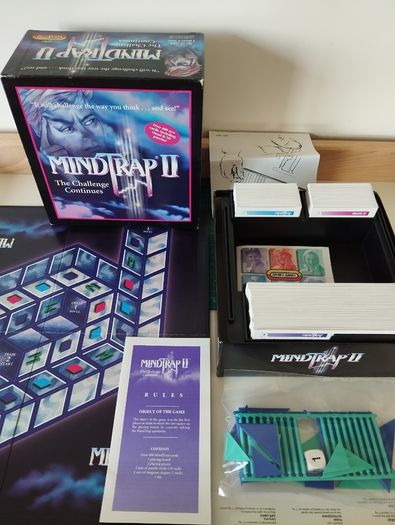 Mindtrap II Board Game Complete Set