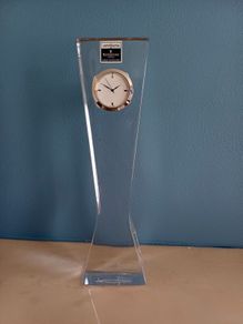 Waterford crystal clock