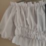 BNWT White ruffle cropped top, NEW LOOK, Size 6 Image 4