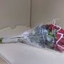 Artificial Flowers - 9 Wine Roses Image 2