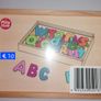 3 New Playtive Wooden Games (Dominoes, Sliding Puzzle & Magnetic Letters) Image 4