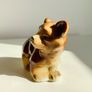 Vintage USSR Lomonosov LFZ Porcelain Bear Cub Figurine Model 7782 Russian Collectible Image 3