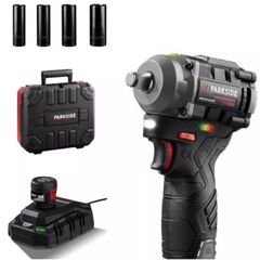 Parkside Performance X12V Cordless Brushless Impact Wrench 1/2 Inch Drive Socket Set. Winter Sale Now On.Would make a great birthday present. The Best A Professional Can Get.Gif Ideas For Man Daddy Husband Boyfriend.