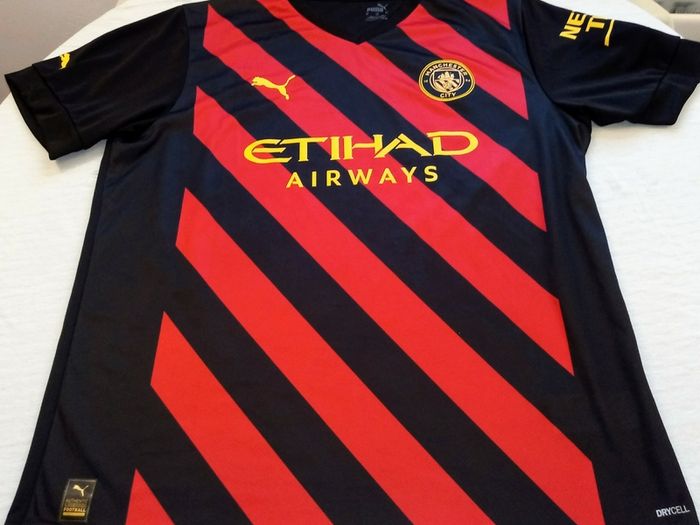 2022/23 Manchester City Puma Away Jersey Size XL Adults