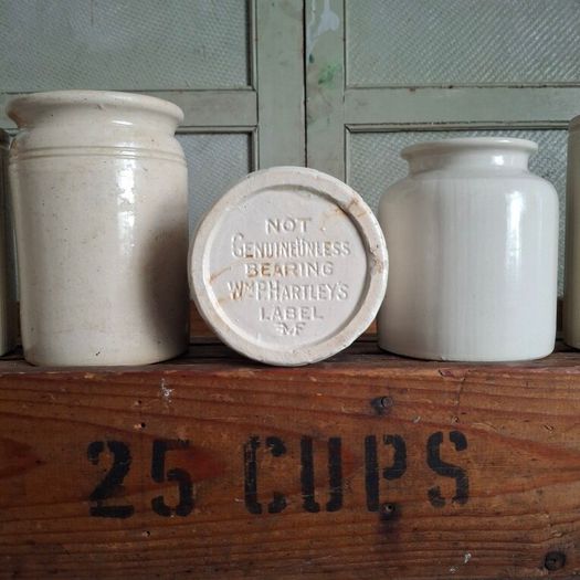 Marmalade Jars & Mustard Pot
