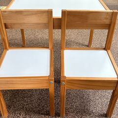 kids' table and chairs