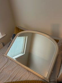 Large White Mirror