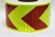 4Inch Arrow Reflective Tapes Conspicuity Waterproof Safety Caution Reflectors Warning Stickers DIY 1Meters For Car Truck Vehicle